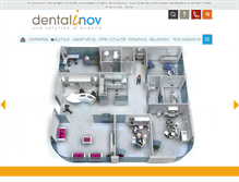 Tablet Screenshot of dentalinov.com